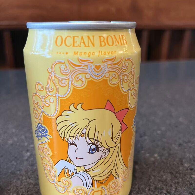 Sailor Moon Sparkling Water Mango Flavor