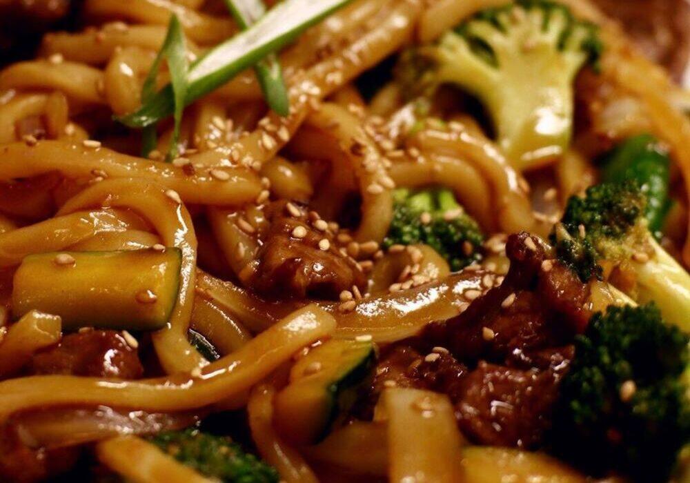 Yaki  Beef  Udon