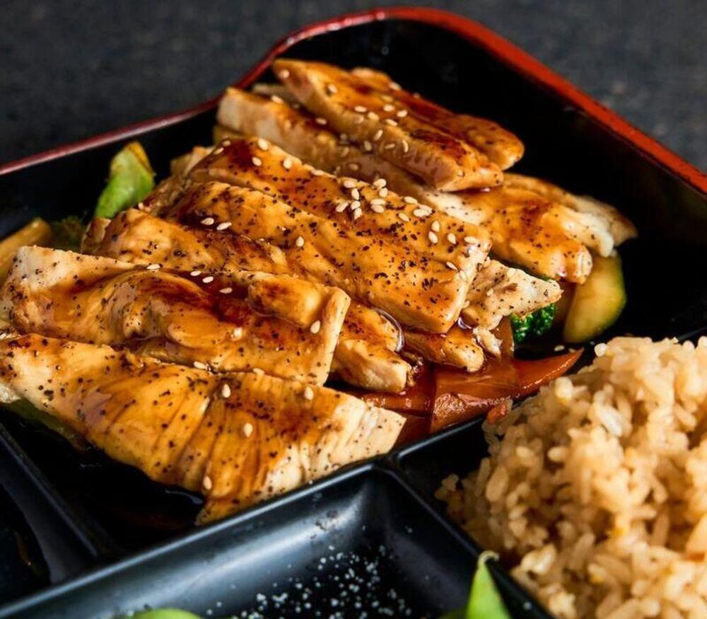 D-Teriyaki  Chicken  Bento Box
